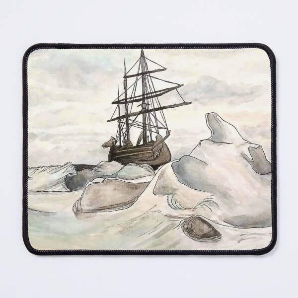 Item preview, Landscape Ice Expedition Watercolor designed and sold by JeysArtDesign.