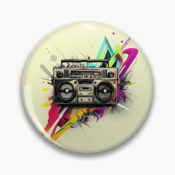 Item preview, Retro 80's BoomBox designed and sold by The Poster Emporium.