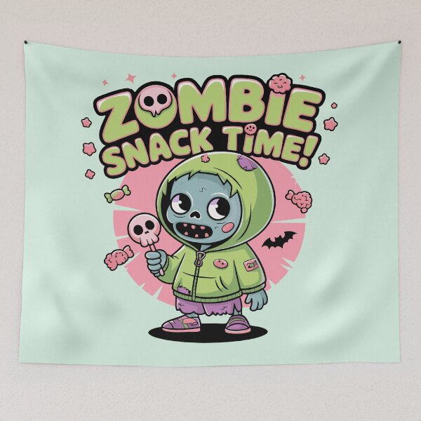 Item preview, Zombie Snack Time designed and sold by StellarDreamer.