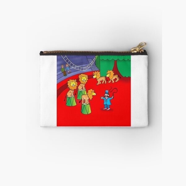 Item preview, lions performing in a circus and a trainer designed and sold by sonaadalian.