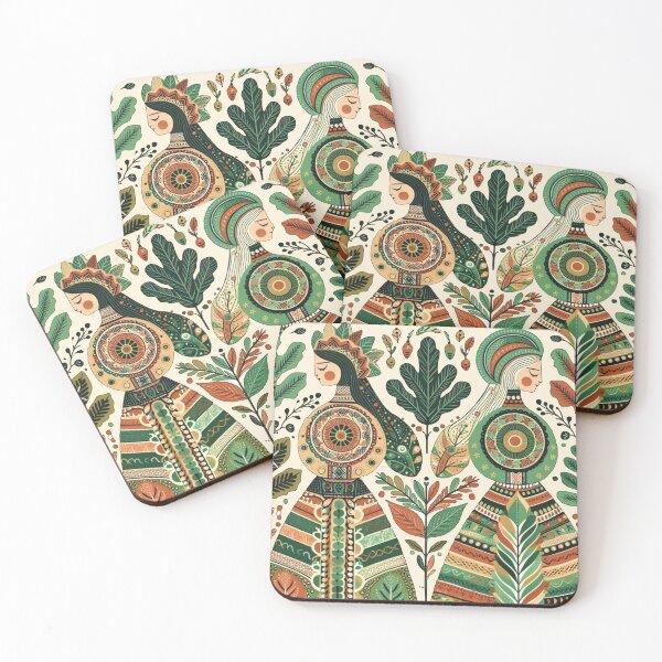 Item preview, Scandinavian Folk Art designed and sold by Myra365Art.