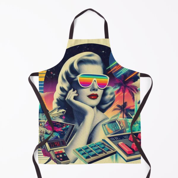 Item preview, Retrowave Woman designed and sold by PulpVintage.