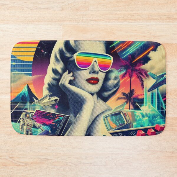 Item preview, Retrowave Woman designed and sold by PulpVintage.