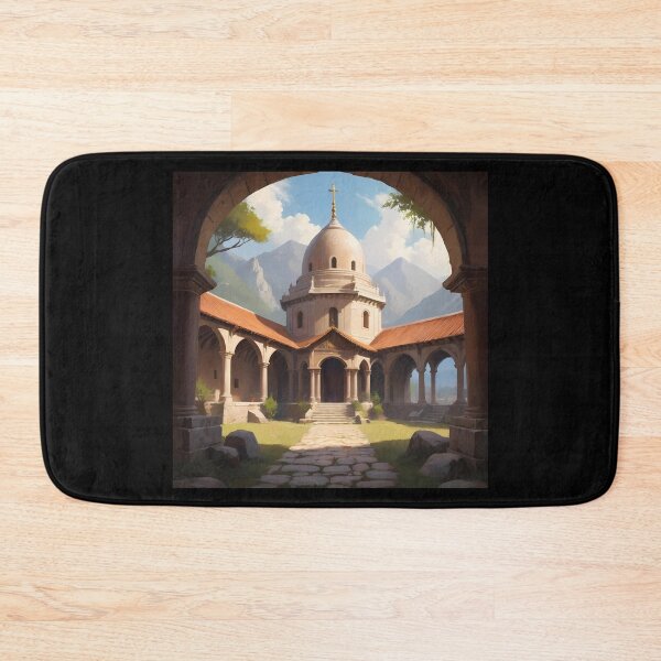 Item preview,  Ancient Monastery designed and sold by AICreativeArts.