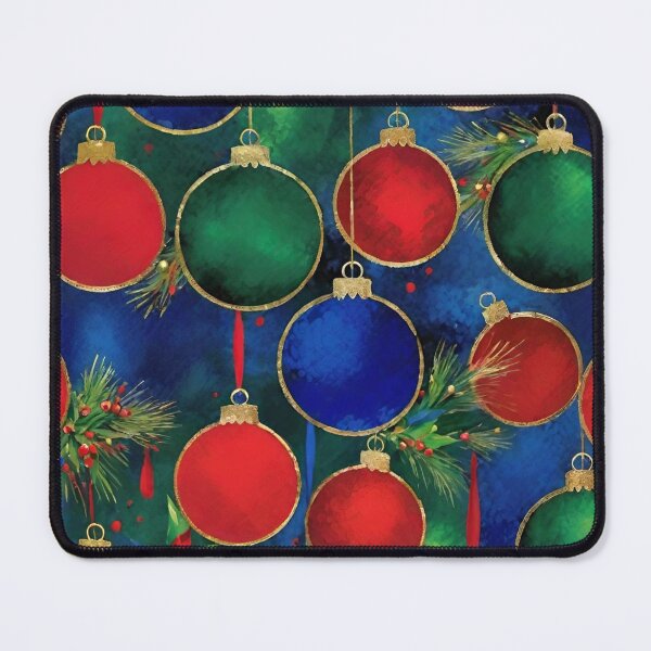 Item preview, Velvety Christmas Ornament Design designed and sold by BubbleGalaxy.