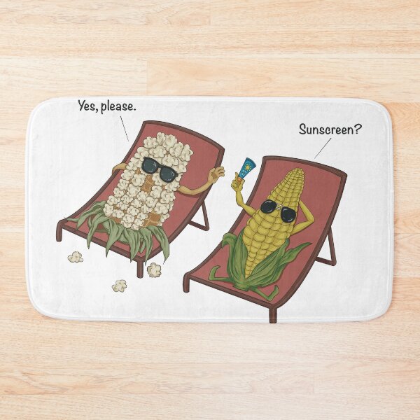 Item preview, Sunbathing corncobs designed and sold by ZestGest.