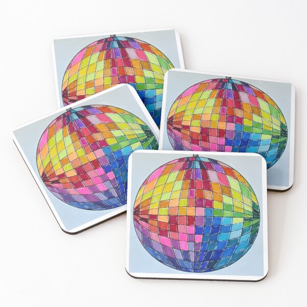 Item preview, Colorful Disco Ball designed and sold by StudioRosebud.