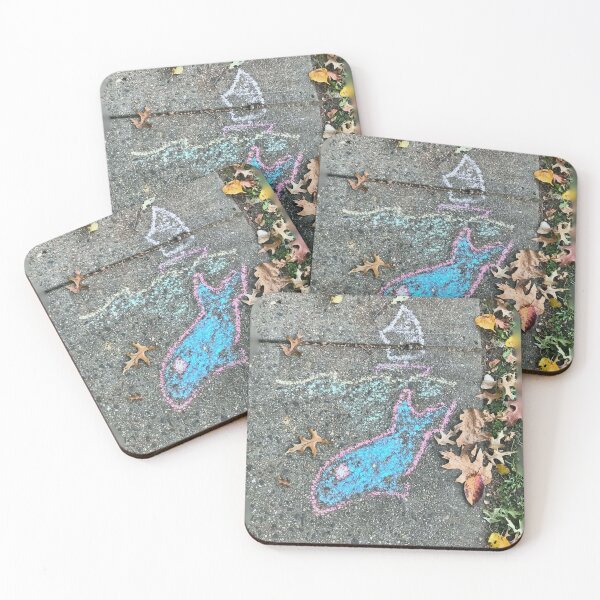 Item preview, Blue Sidewalk Whale designed and sold by South Bay Storyteller .