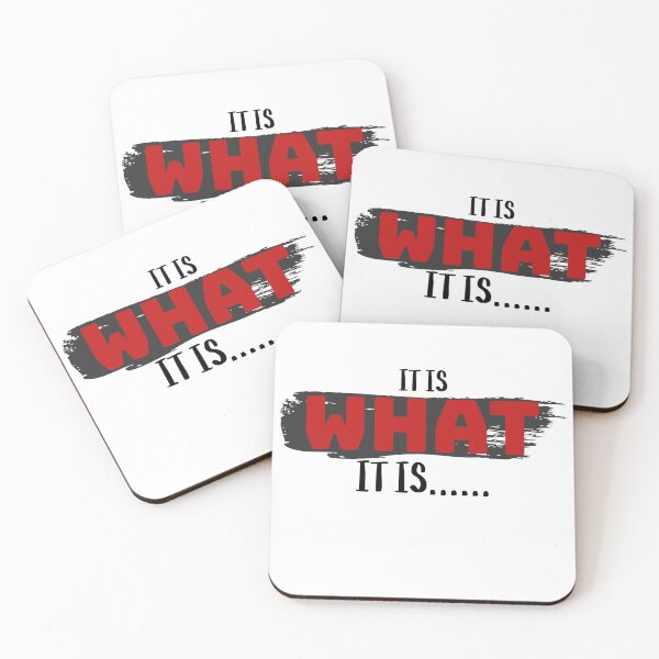 Item preview, It Is What It Is..... designed and sold by S4G Tees.