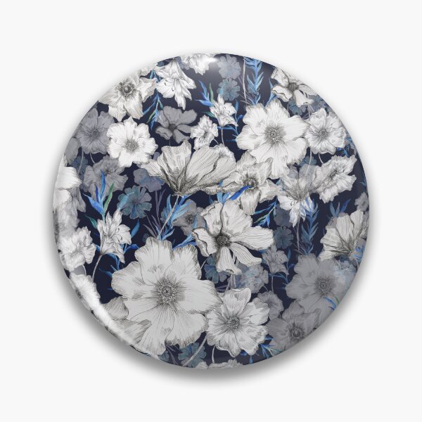 Item preview, Monochromatic Flowers  designed and sold by DaringWeaves.