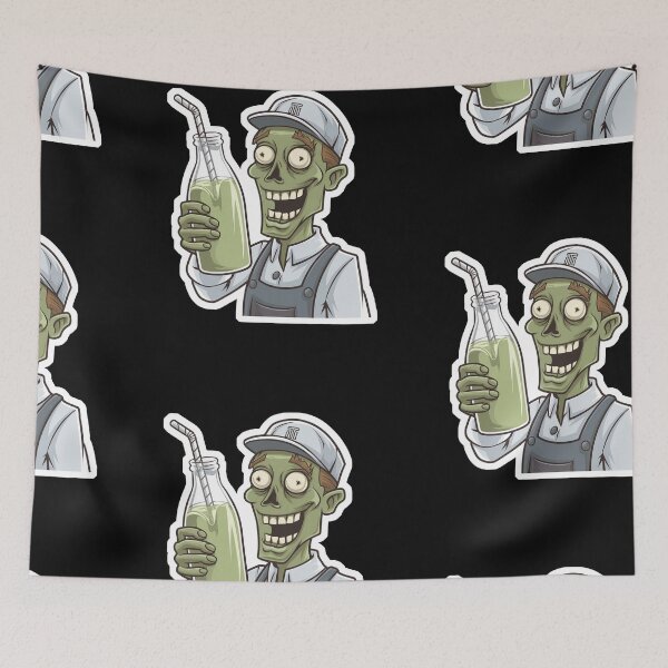 Item preview, Sour Milkman Undead Halloween design designed and sold by tommulliner.