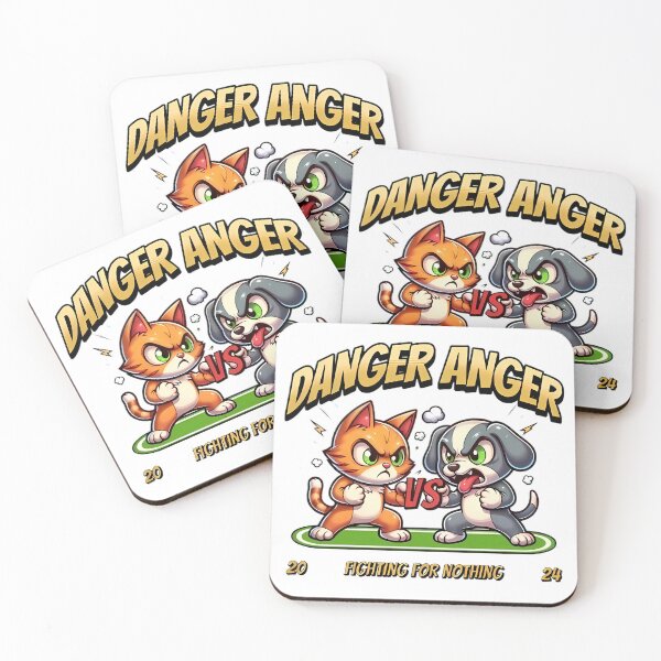 Item preview, Danger Anger: Cat vs. Dog Showdown designed and sold by BomboStore.