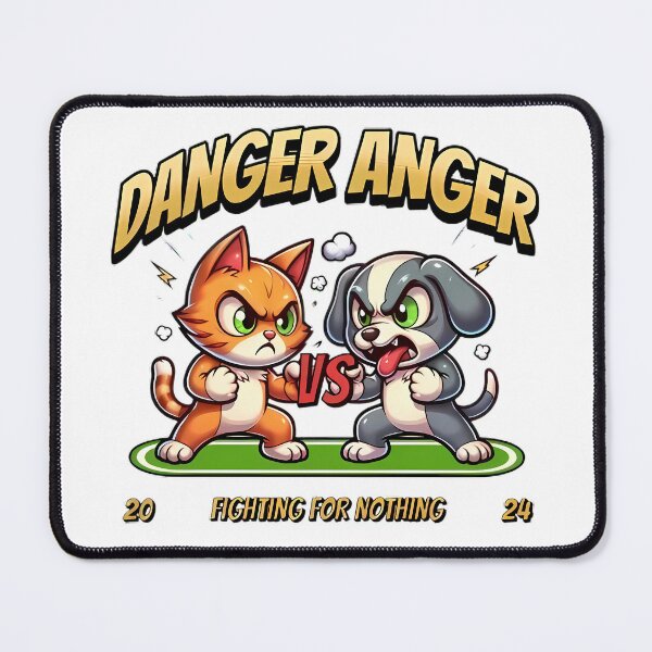 Item preview, Danger Anger: Cat vs. Dog Showdown designed and sold by BomboStore.