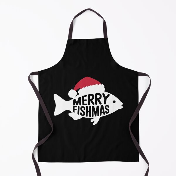 Item preview, Merry Fishmas Funny Christmas Fish designed and sold by HeadTurningArt.