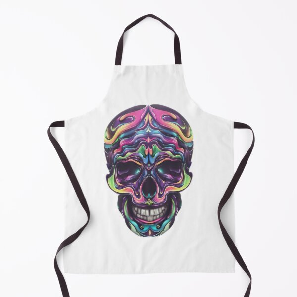 Item preview, Colorful skull designed and sold by Mara's designs.
