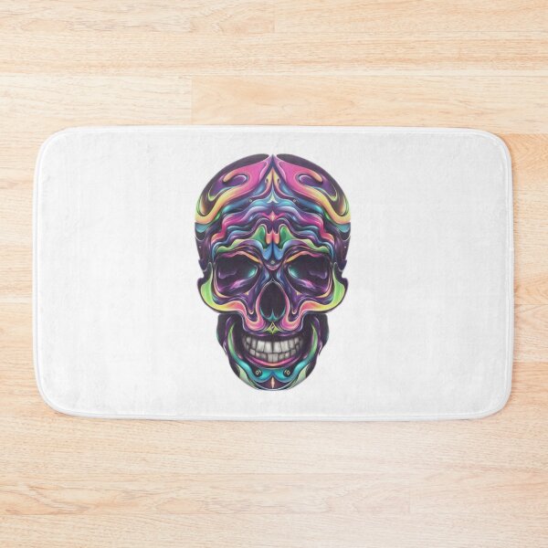 Item preview, Colorful skull designed and sold by Mara's designs.