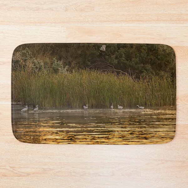 Item preview, Snowy Egrets Early Morning designed and sold by Debra Martz.