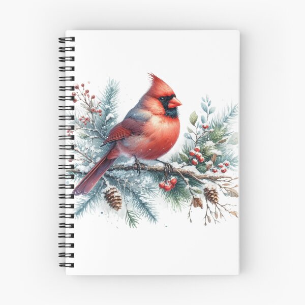 Item preview, Navidad, invierno, pájaro cardenal rojo designed and sold by deniz kaya.