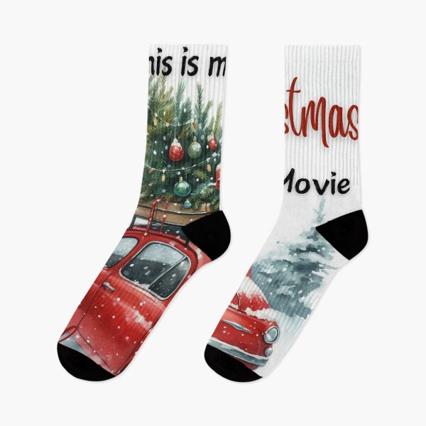 Item preview, My Christmas Movie,Winter,Red Car ,Christmas Tree designed and sold by deniz kaya.