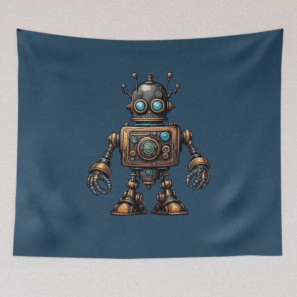 Item preview, Steampunk robot designed and sold by Purr95.