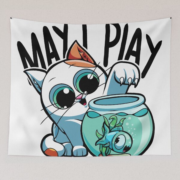 Item preview, May i play Cat designed and sold by Erlin Rudho.
