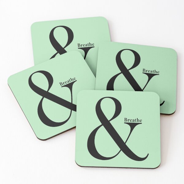 Item preview, Ampersand Respirar designed and sold by Jeallan Designs.