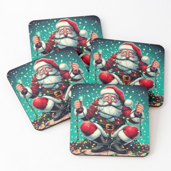 Item preview, Santa's Tangles designed and sold by Fazube.