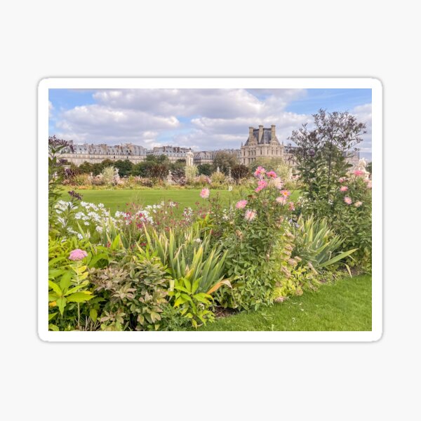 Item preview, Flowers in the Tuileries garden (Paris, France) designed and sold by PariSeine.