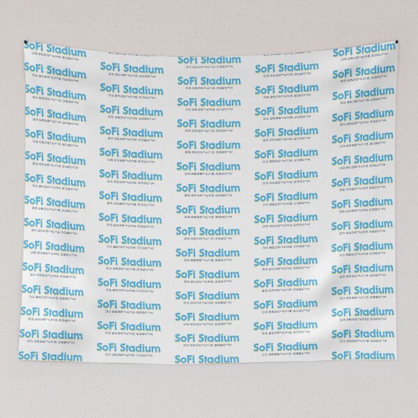 Item preview, SoFi Stadium Coordinates designed and sold by Mondoverse.