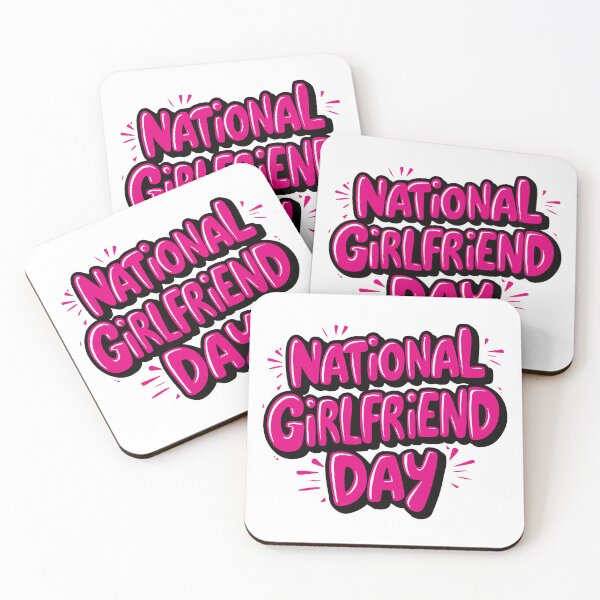 Item preview, National Girlfriend Day – August designed and sold by irfankokabi.