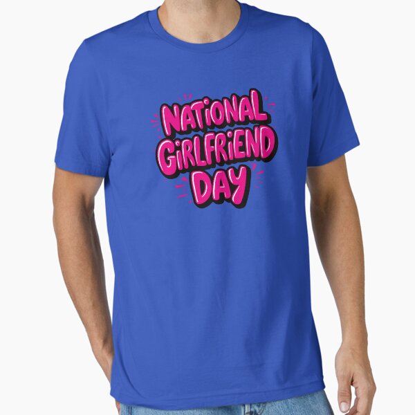 Item preview, National Girlfriend Day – August designed and sold by irfankokabi.