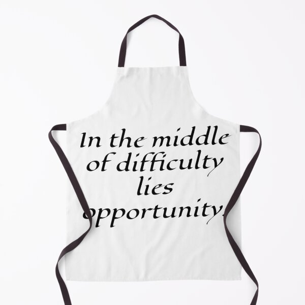 Item preview, Stoic Quote - In the middle of difficulty lies opportunity. designed and sold by My Artprintz.