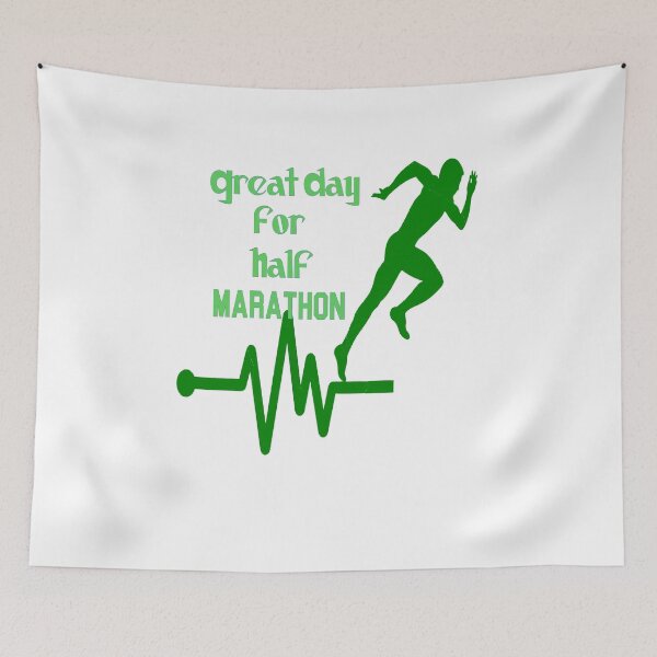 Item preview, Great Day For Half Marathon, funny running shirts designed and sold by iLamshop.