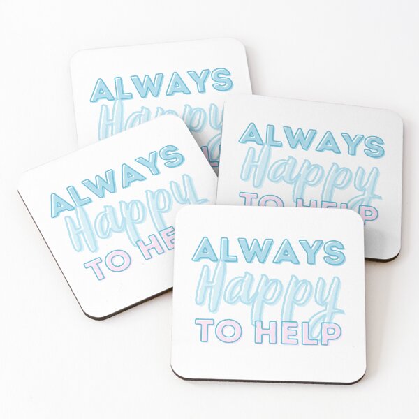 Item preview, Always happy to help designed and sold by coloursforkids.