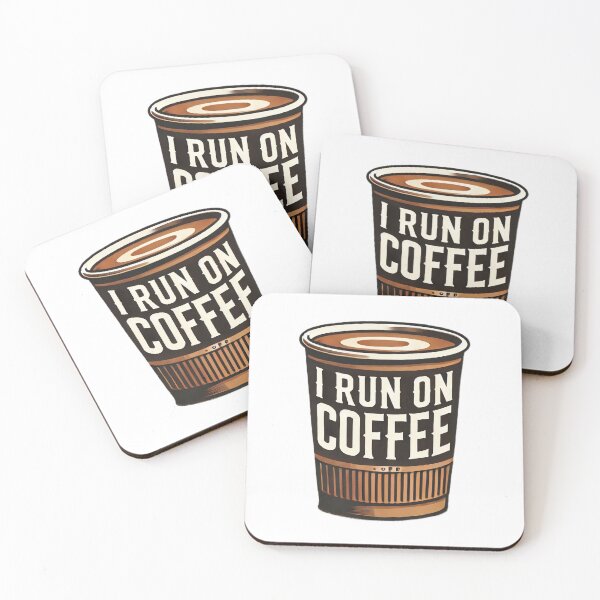 Item preview, I Run on Coffee designed and sold by Flash-Ryan.
