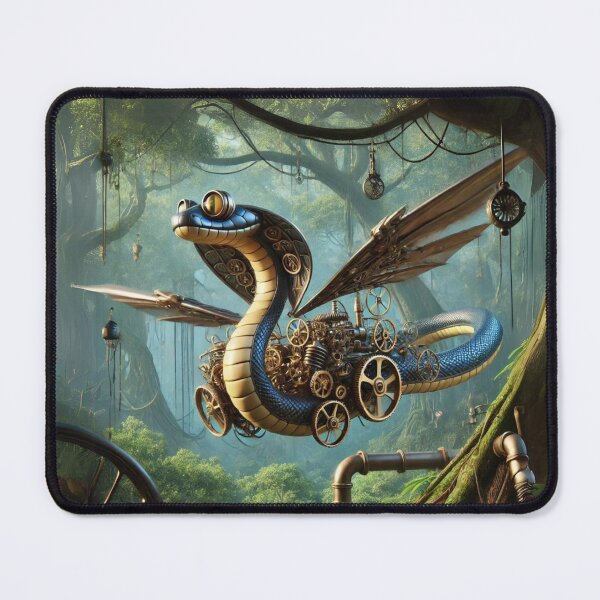 Item preview, Steampunk Flying Snake designed and sold by Sillytoe.