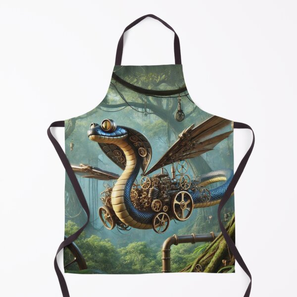 Item preview, Steampunk Flying Snake designed and sold by Sillytoe.