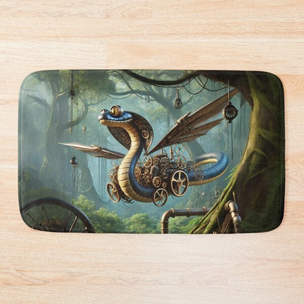 Item preview, Steampunk Flying Snake designed and sold by Sillytoe.