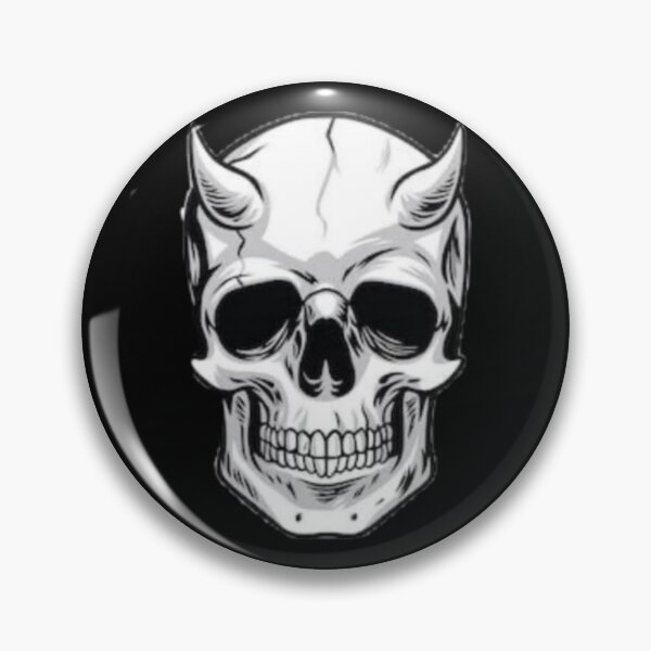 Item preview, Devil skull designed and sold by Mara's designs.