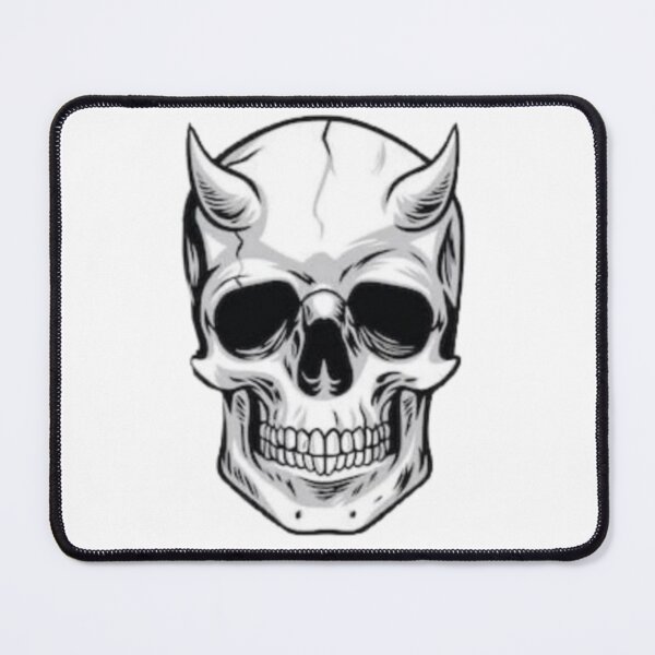 Item preview, Devil skull designed and sold by Mara's designs.