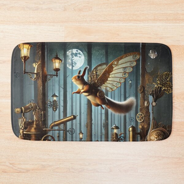 Item preview, Steampunk Flying Squirrel designed and sold by Sillytoe.