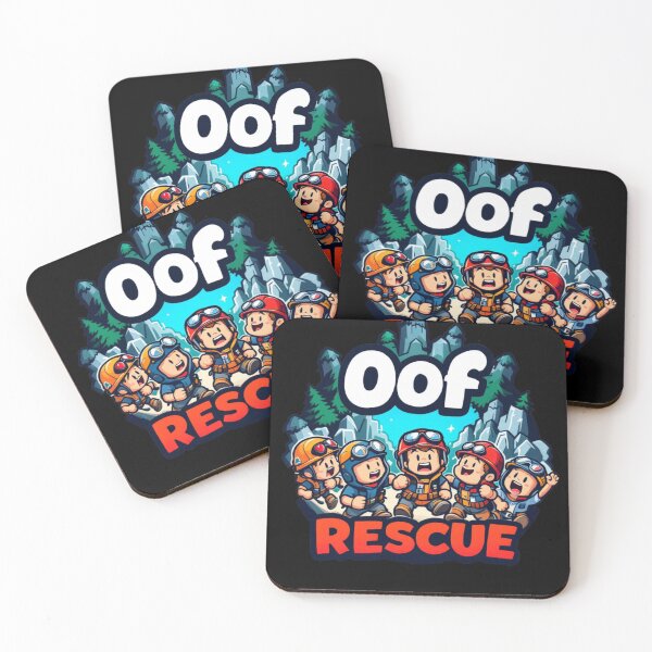 Item preview, Equipo de rescate de Roblox Oof designed and sold by SignumShop.