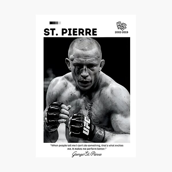 Item preview, GEORGES ST PIERRE | LEGACY FIGHTER designed and sold by 3005Garments.