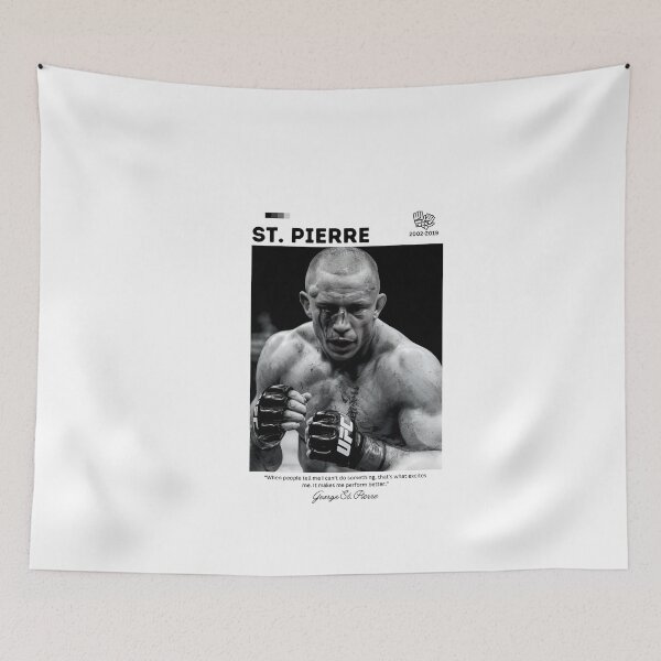 Item preview, GEORGES ST PIERRE | LEGACY FIGHTER designed and sold by 3005Garments.
