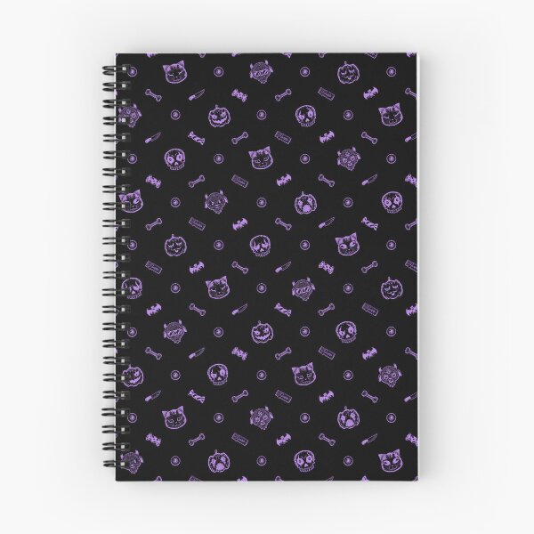 Item preview, Creepy Cute Halloween Pattern purple designed and sold by N3F1.