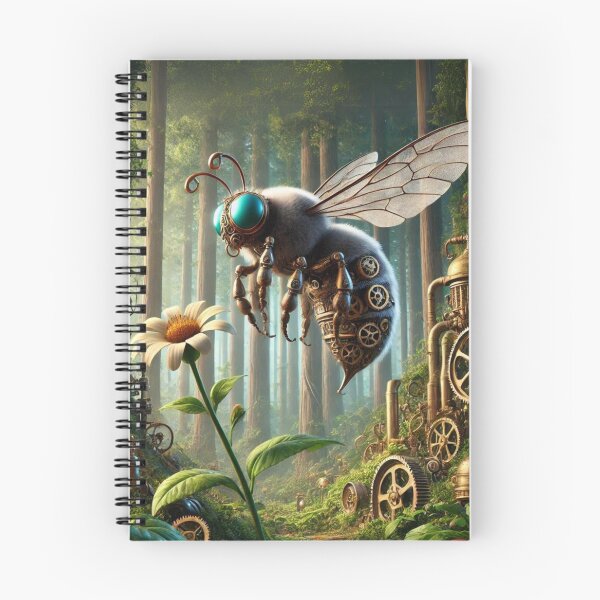 Item preview, Steampunk Forest Cuckoo Bumblebee designed and sold by Sillytoe.
