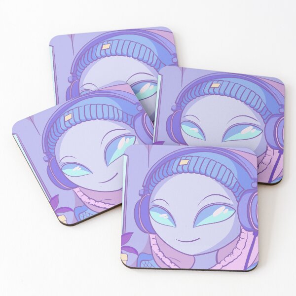 Item preview, “Chill Alien Vibes: Cosmic Cozy Companion” designed and sold by lavavamp.