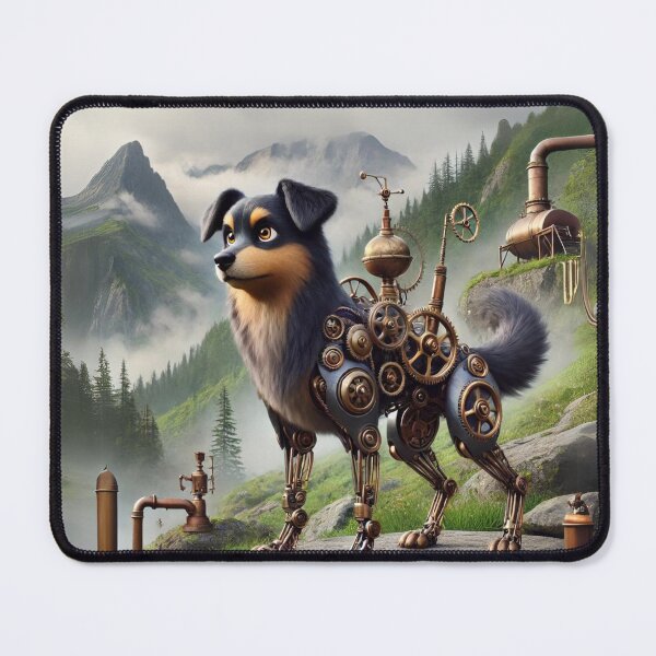 Item preview, Steampunk Formosan Mountain Dog designed and sold by Sillytoe.