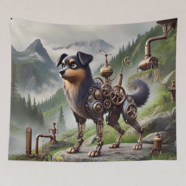 Item preview, Steampunk Formosan Mountain Dog designed and sold by Sillytoe.