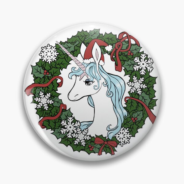 Item preview, The Last Unicorn Holiday Season Christmas Wreath designed and sold by KatelynMitalski.